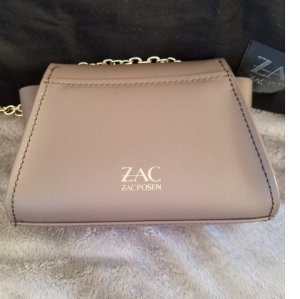 Zac Posen Eartha Mini nude pearl crossbody bag - Picture 2 of 6